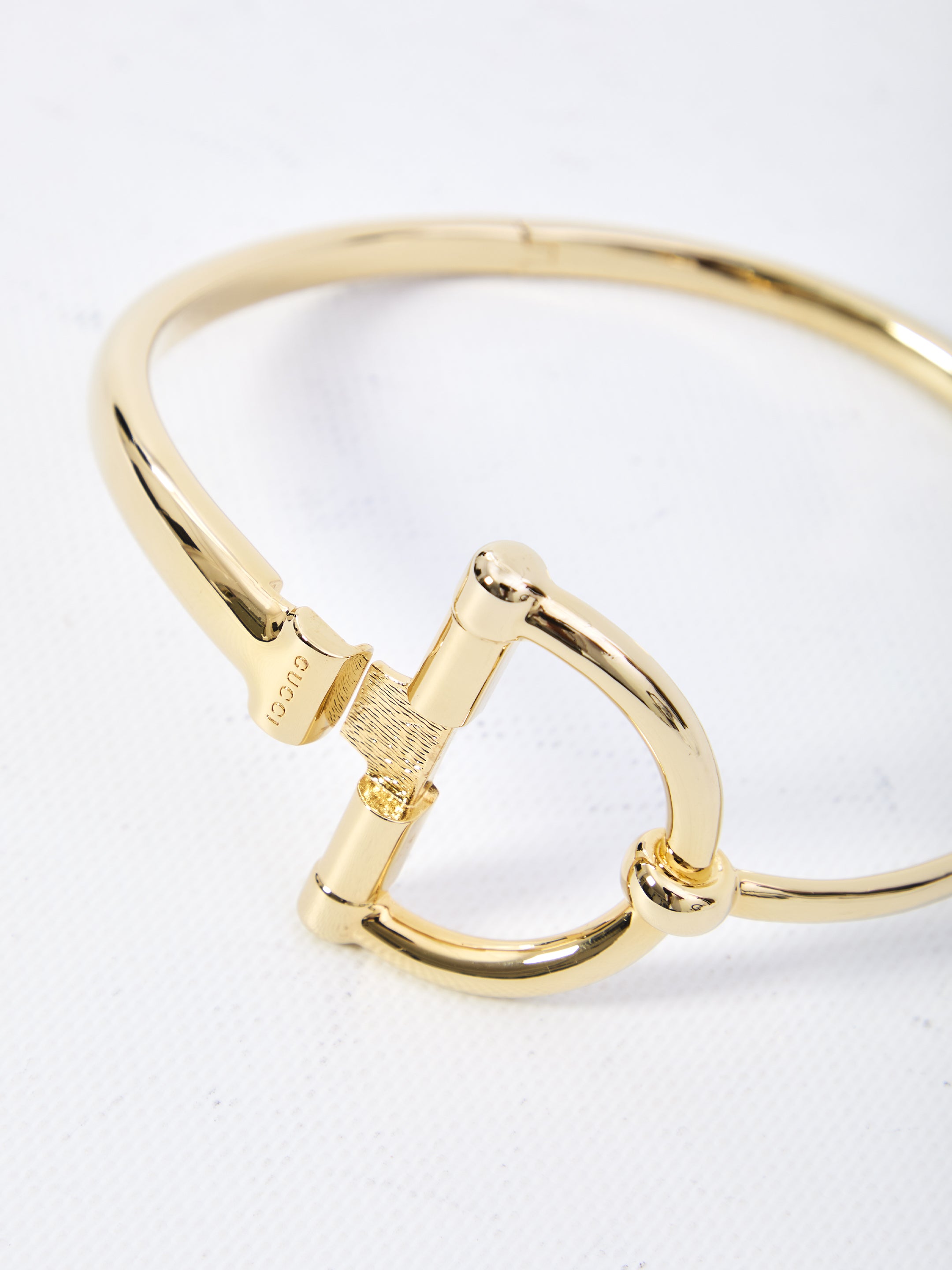 GUCCI Half Bit Pendant Necklace