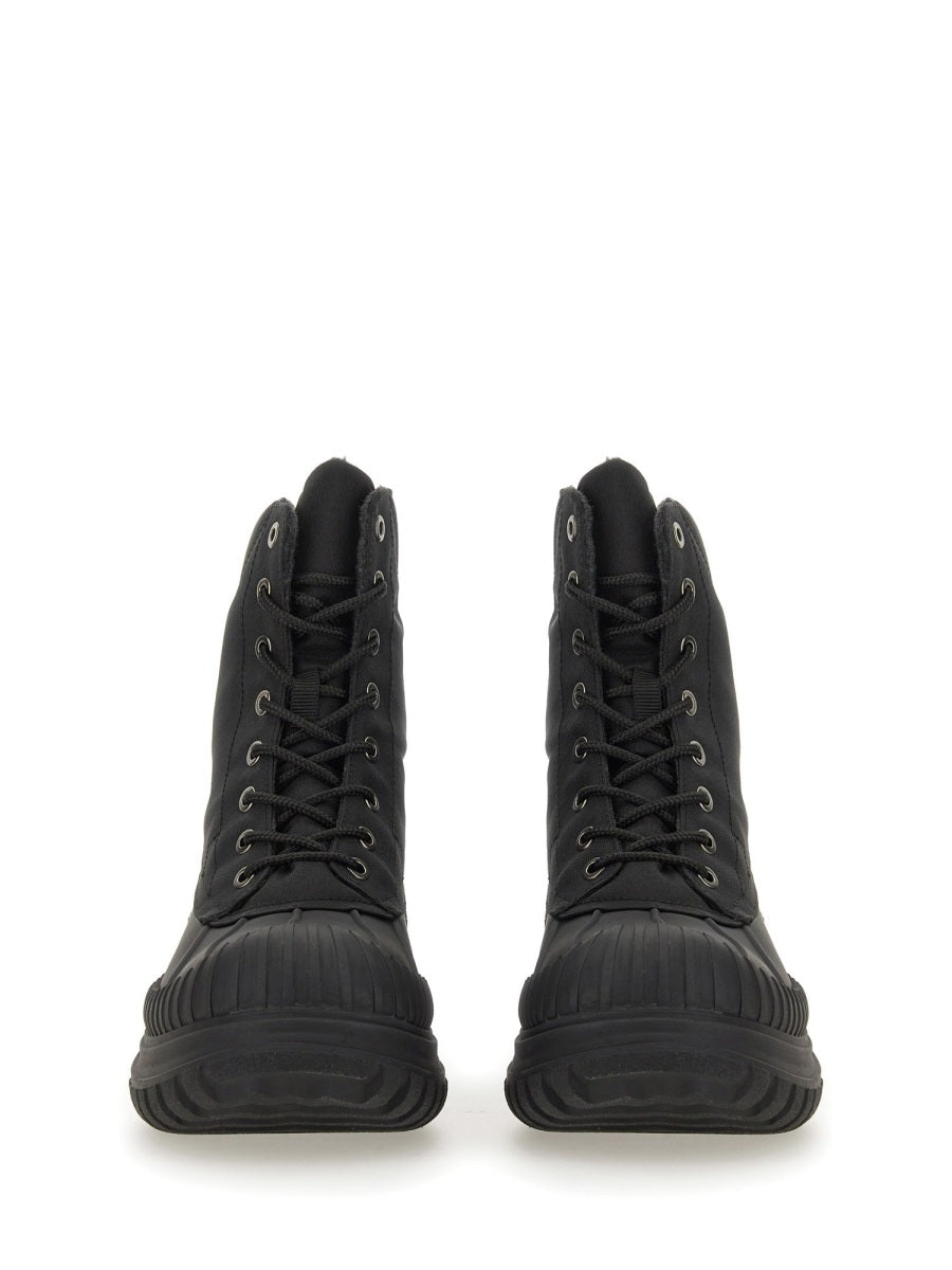 GANNI Women's Outdoor Lace-Up Boot