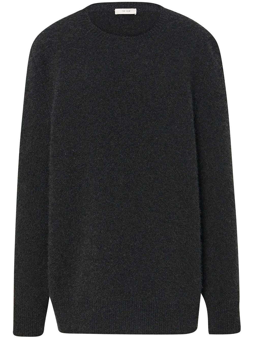 THE ROW Cashmere and Silk Jumper with Ribbed Cuffs and Hem - Women's