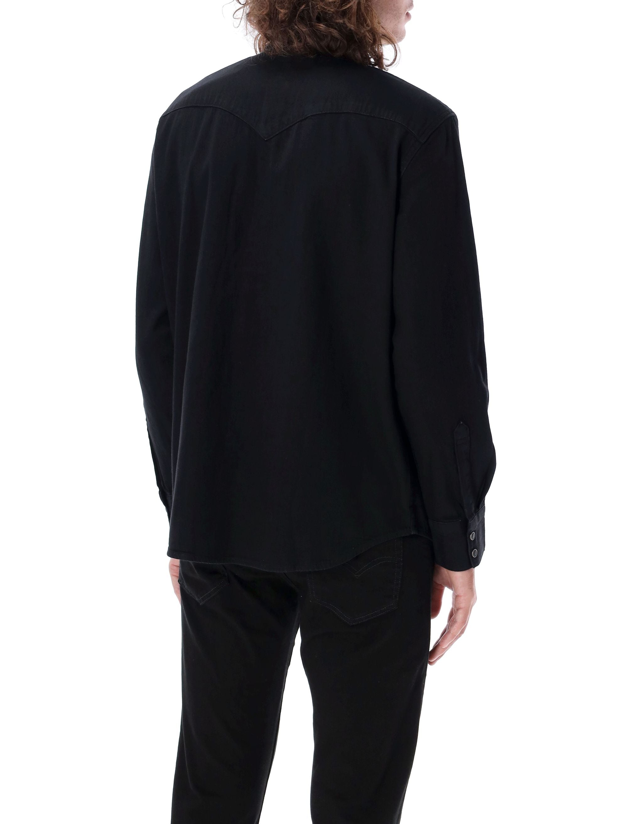 LEVI'S Western Denim Shirt - Size L