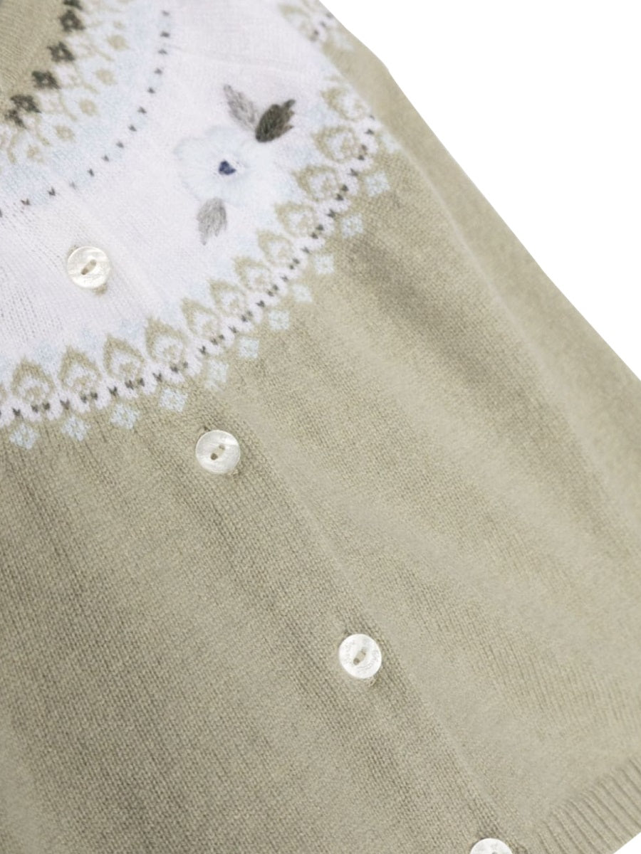 TARTINE ET CHOCOLAT Mini Cozy Cardigan Vest for Girls