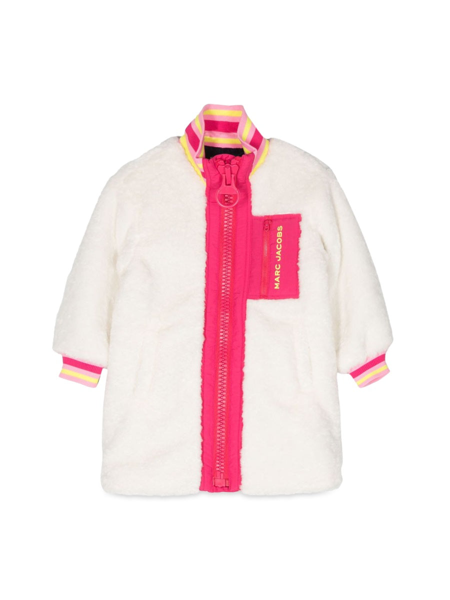 MARC JACOBS Mini Chic Jacket with Contrasting Zipper