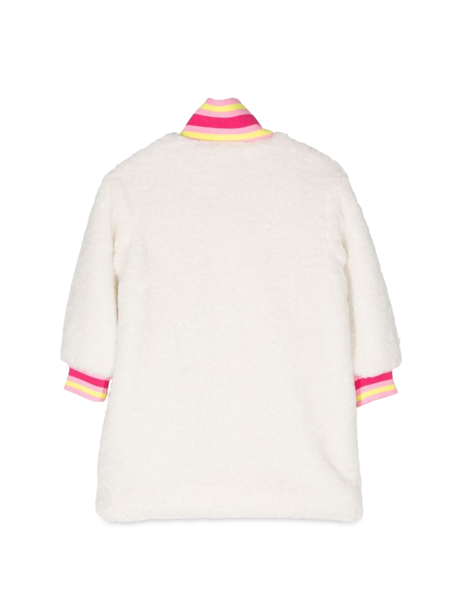 MARC JACOBS Mini Chic Jacket with Contrasting Zipper