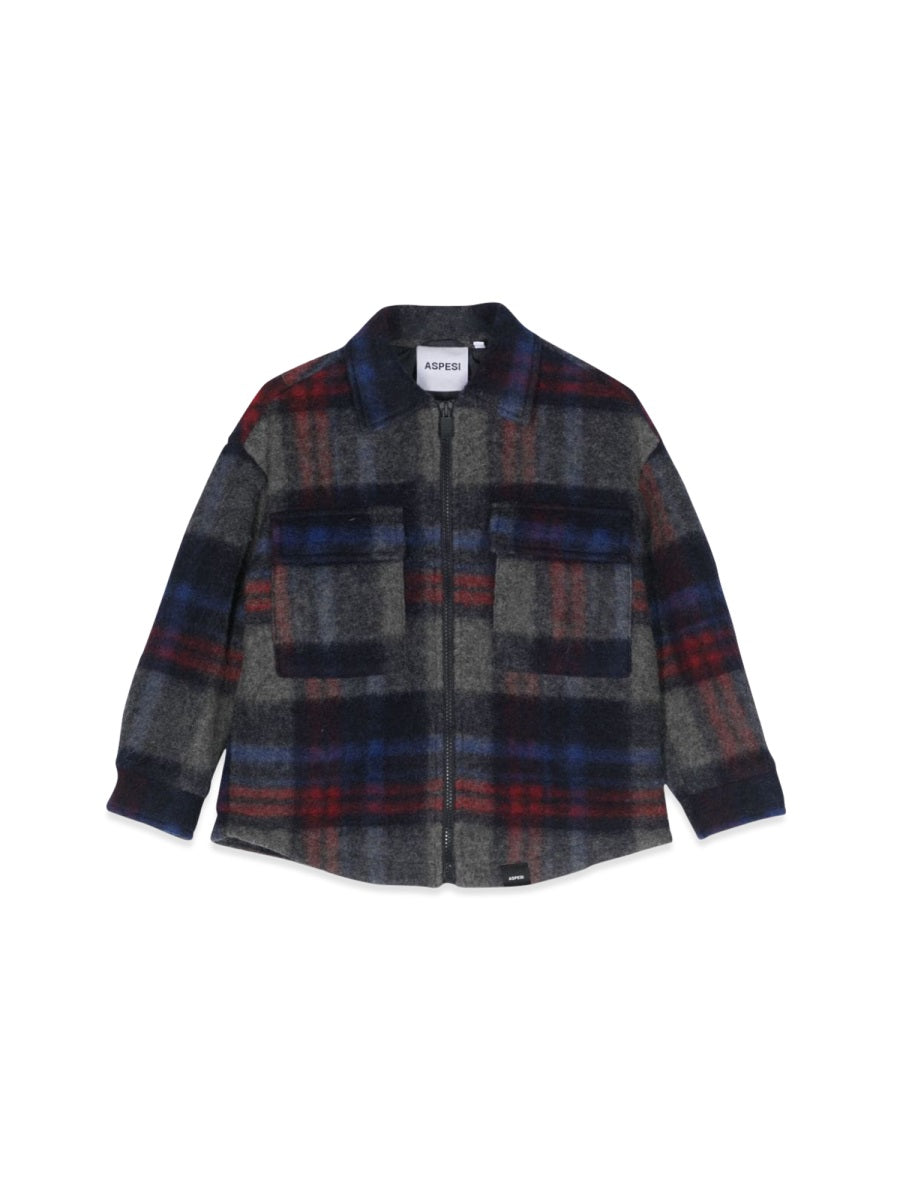 ASPESI Mini Tartan Sports Jacket for Kids