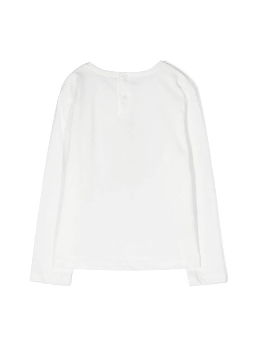 IL GUFO Mini Print T-Shirt for Girls