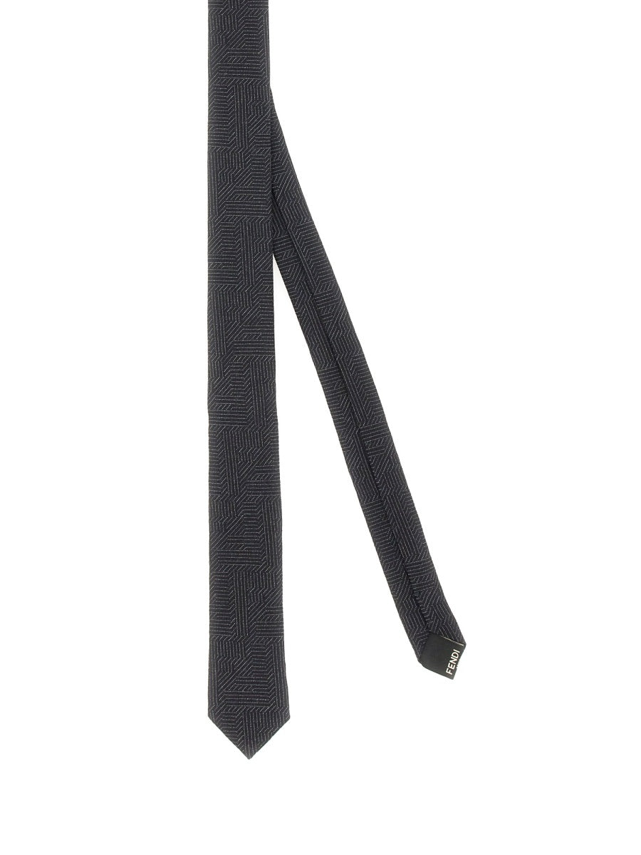 FENDI Luxurious Wool Tie for Men