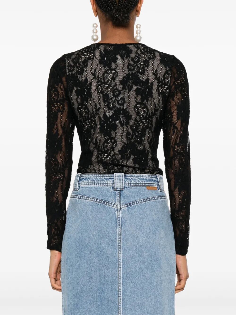 ZIMMERMANN Stretch Lace Bodysuit