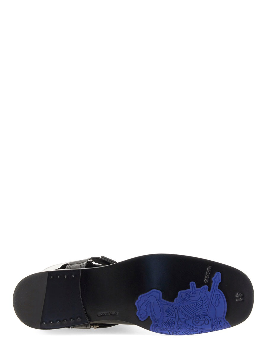 BURBERRY Saddle Boot for Women - Stylish and Elegant