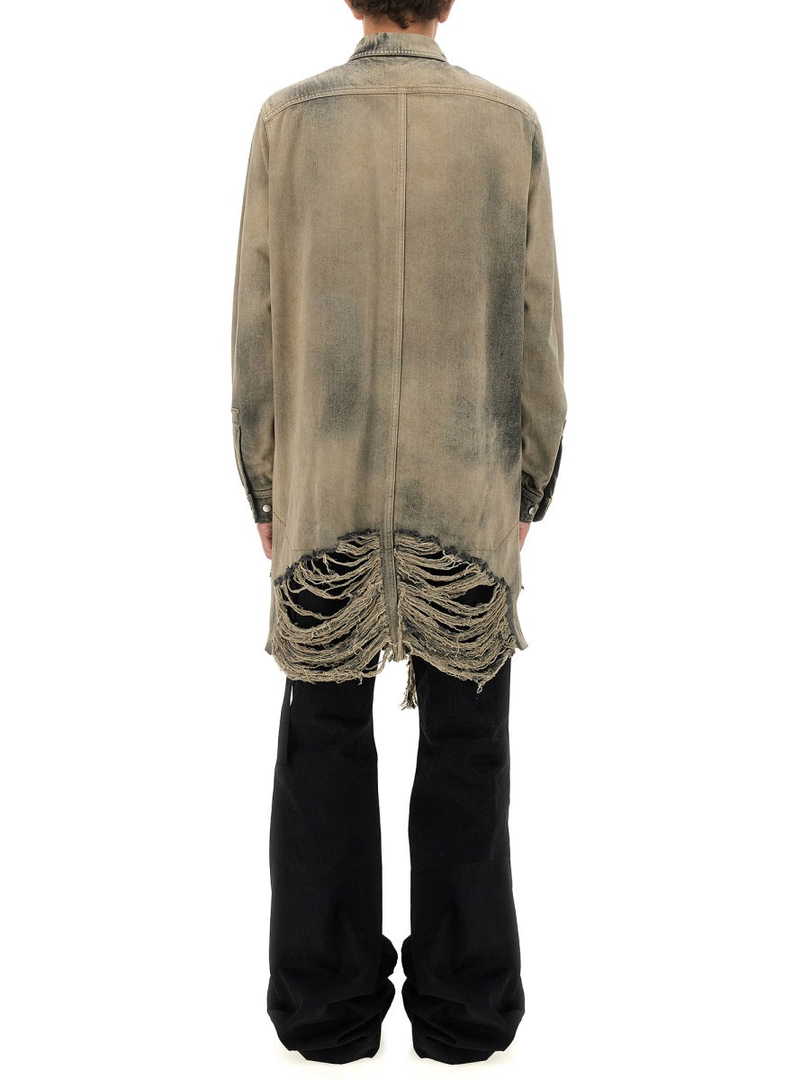 RICK OWENS Classic Denim Jacket - Size 48