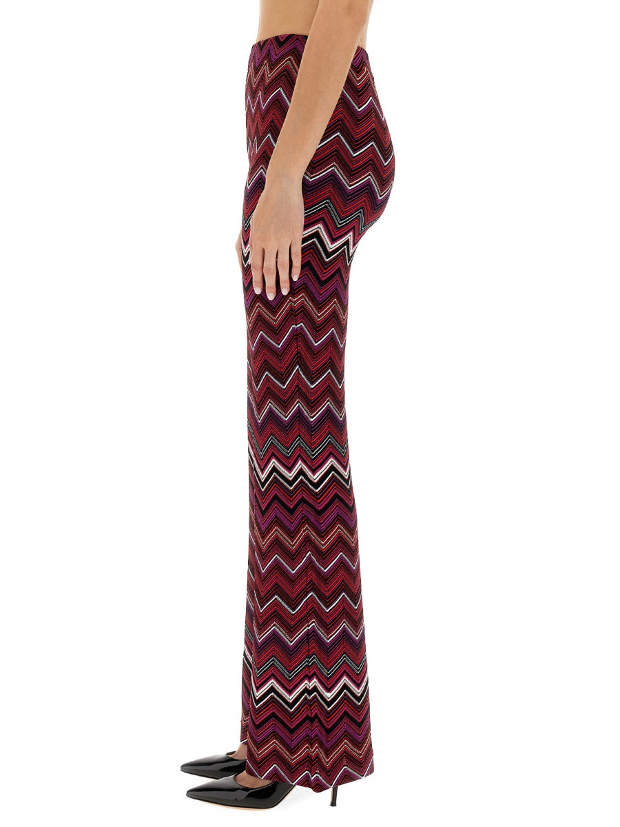 MISSONI Flare Fit Pants - Size 40 IT