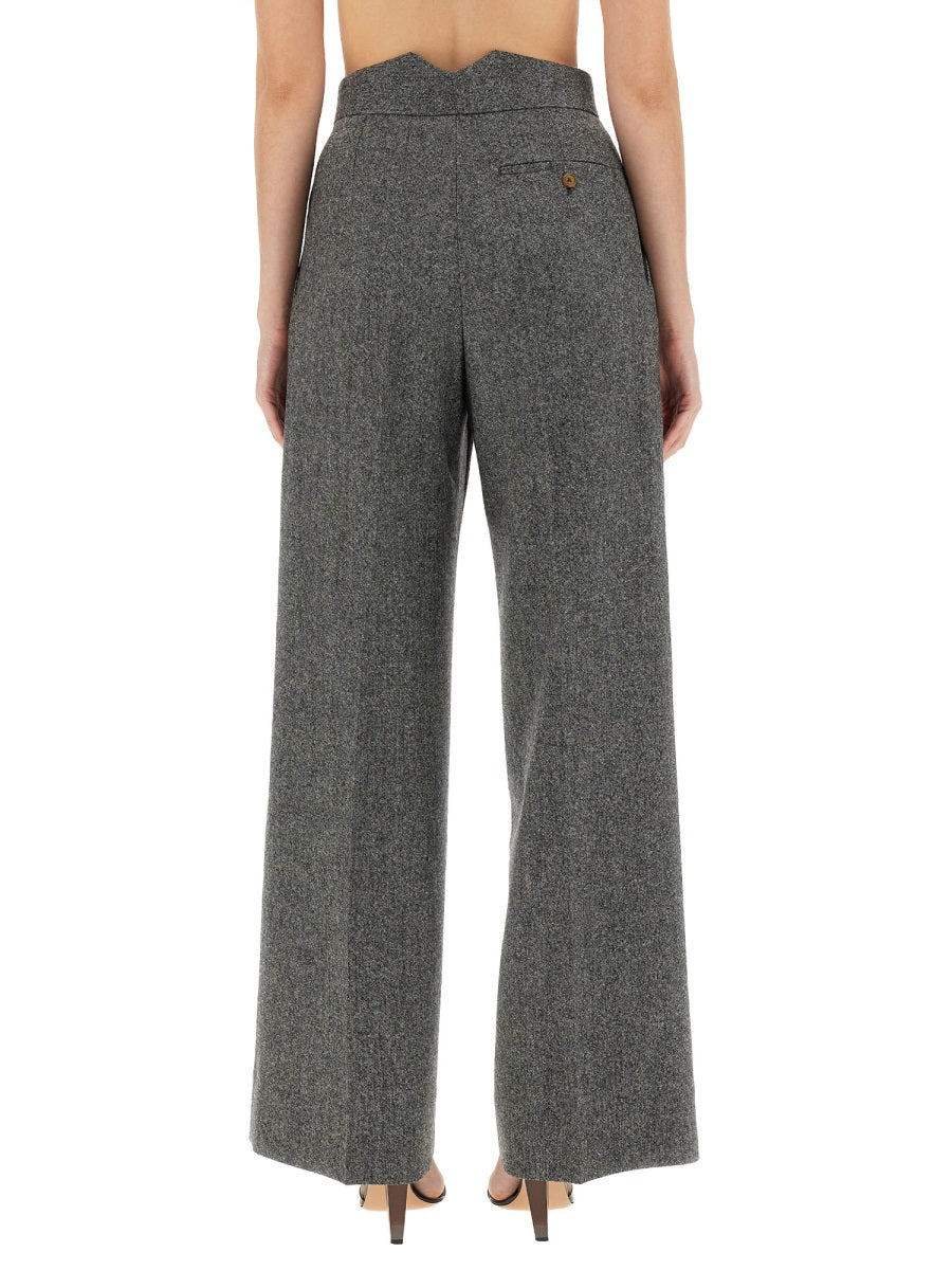 VIVIENNE WESTWOOD Wide Leg Trousers - Size 40 IT