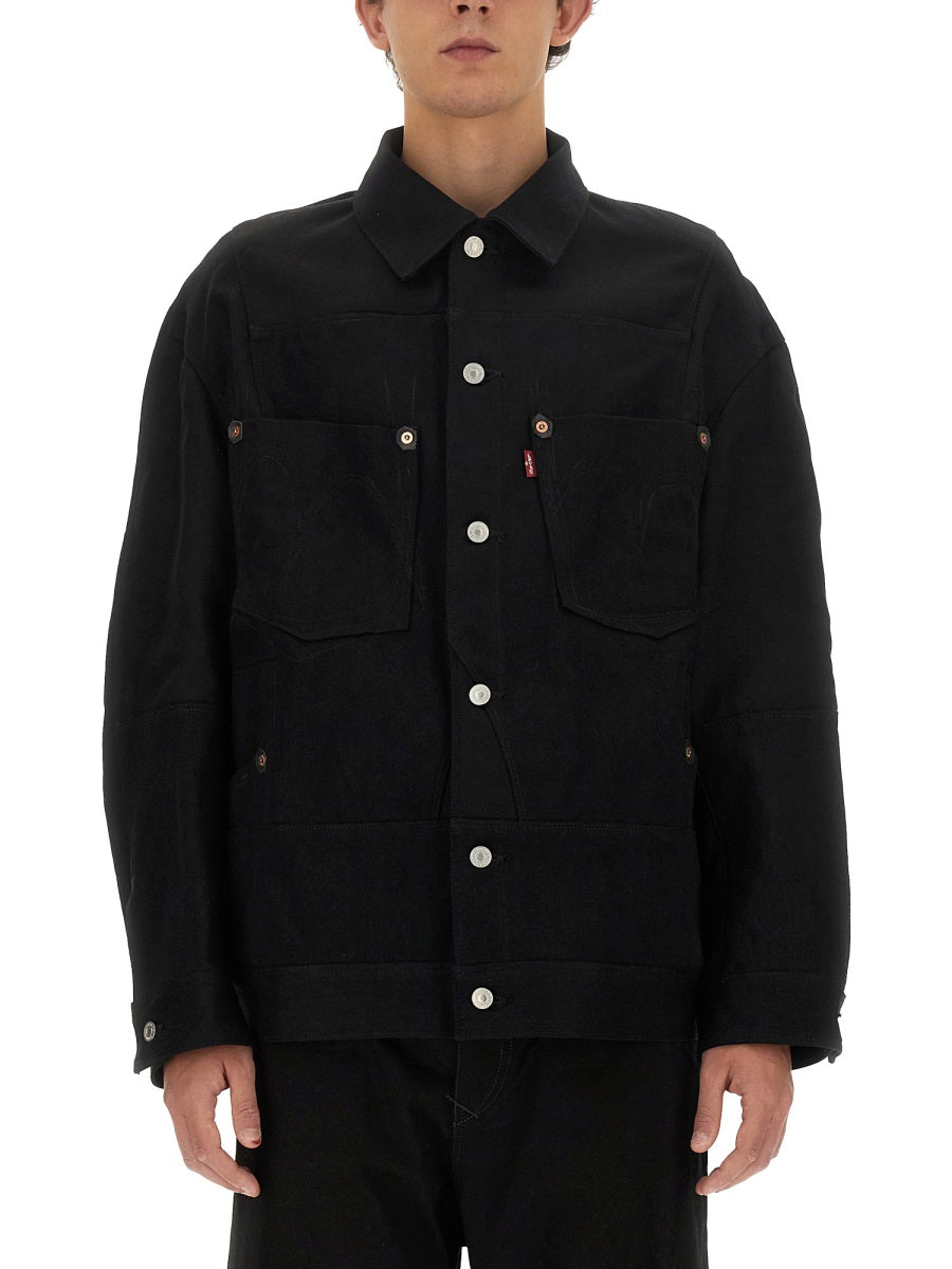 JUNYA WATANABE MAN Innovative Wool Sports Jacket - Size L