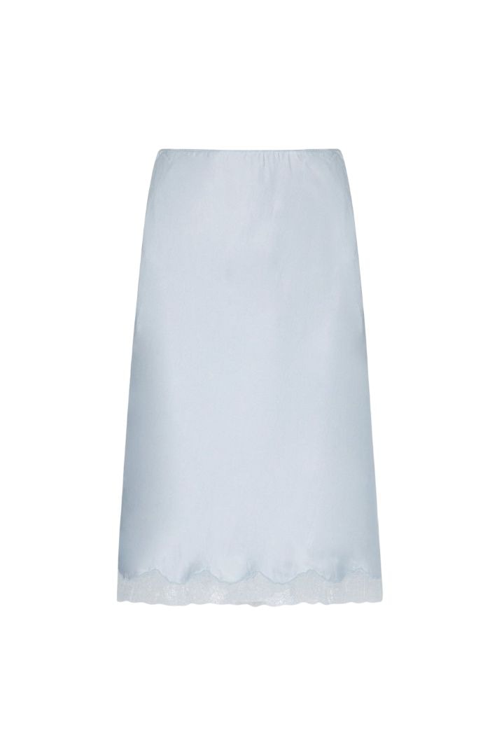 THE ROW Irene Mini Lingerie Skirt