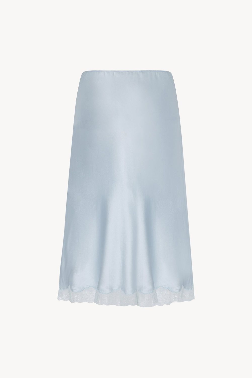 THE ROW Irene Mini Lingerie Skirt