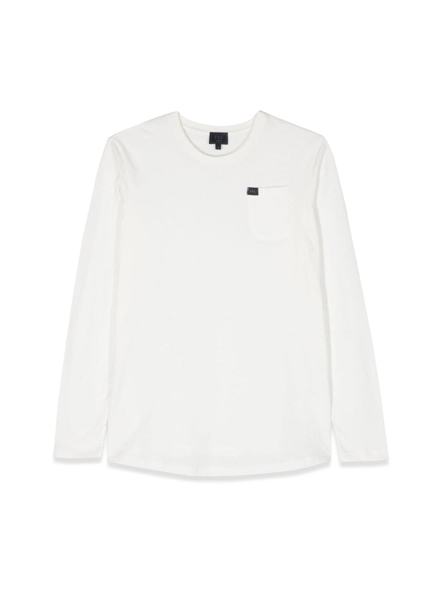 FAY Mini Cotton T-Shirt for Boys - FW23