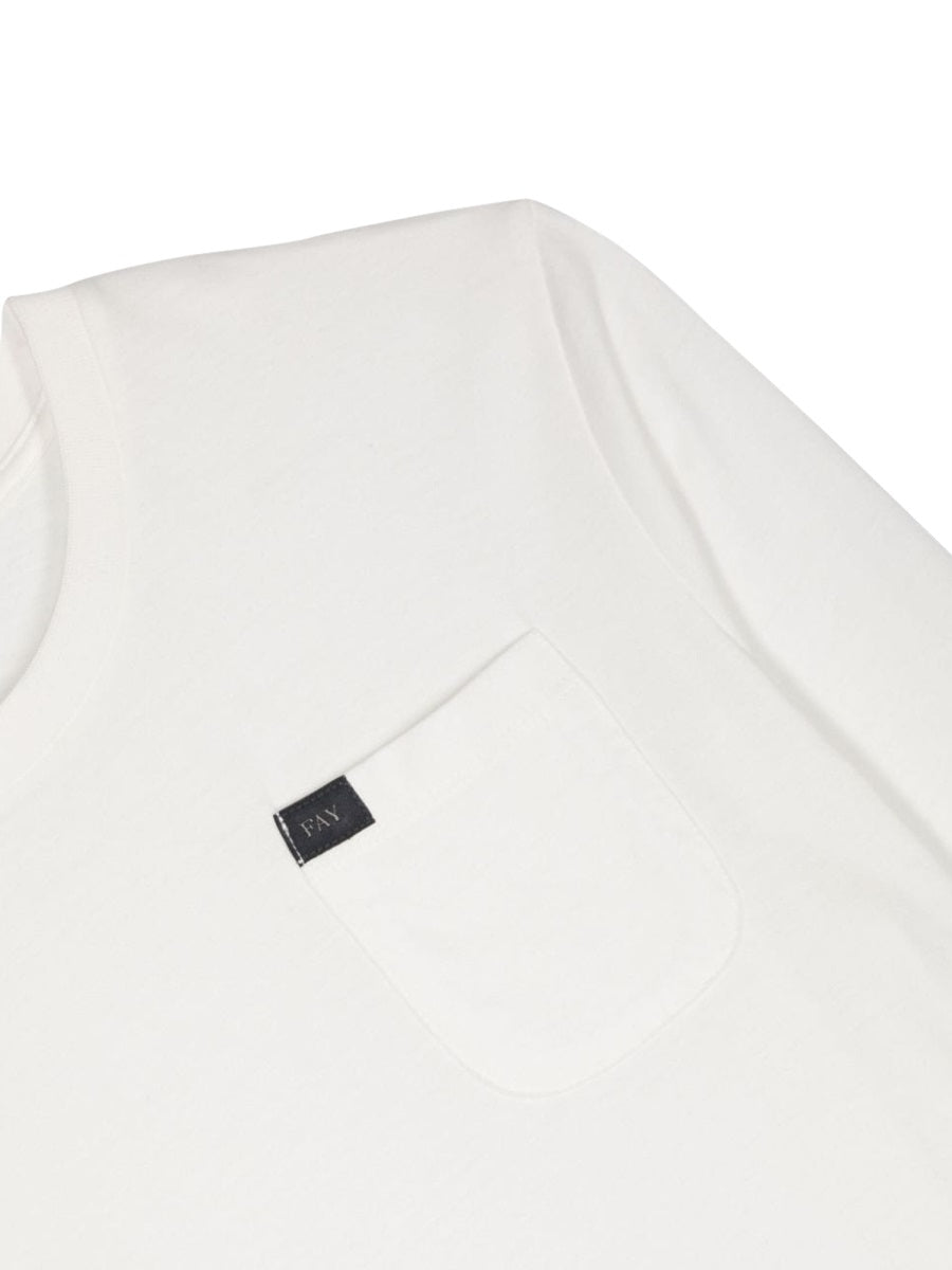 FAY Mini Cotton T-Shirt for Boys - FW23