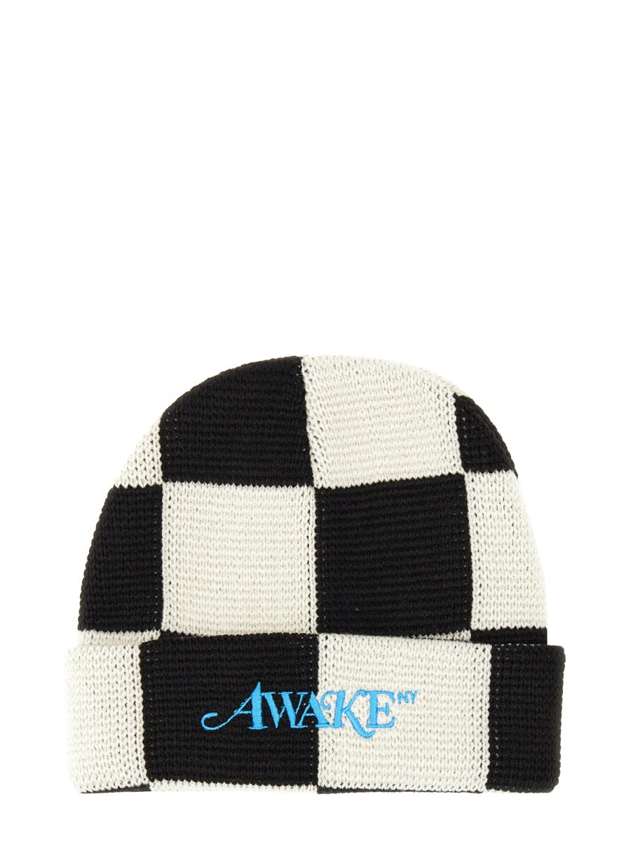 AWAKE NY Classic Logo Beanie Hat for Men - FW23