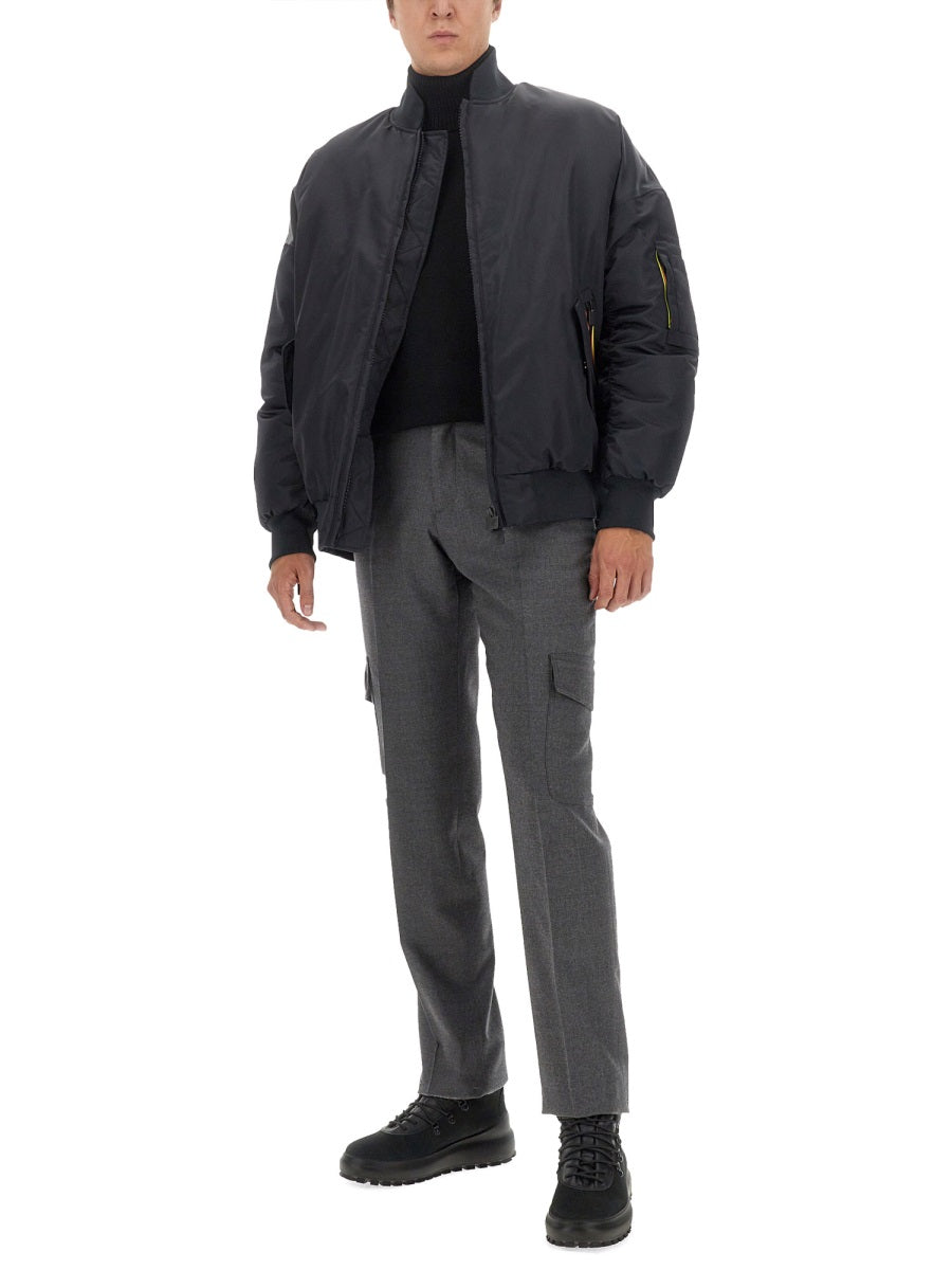 K-WAY Oversized Fit Bomber Jacket - Large Size