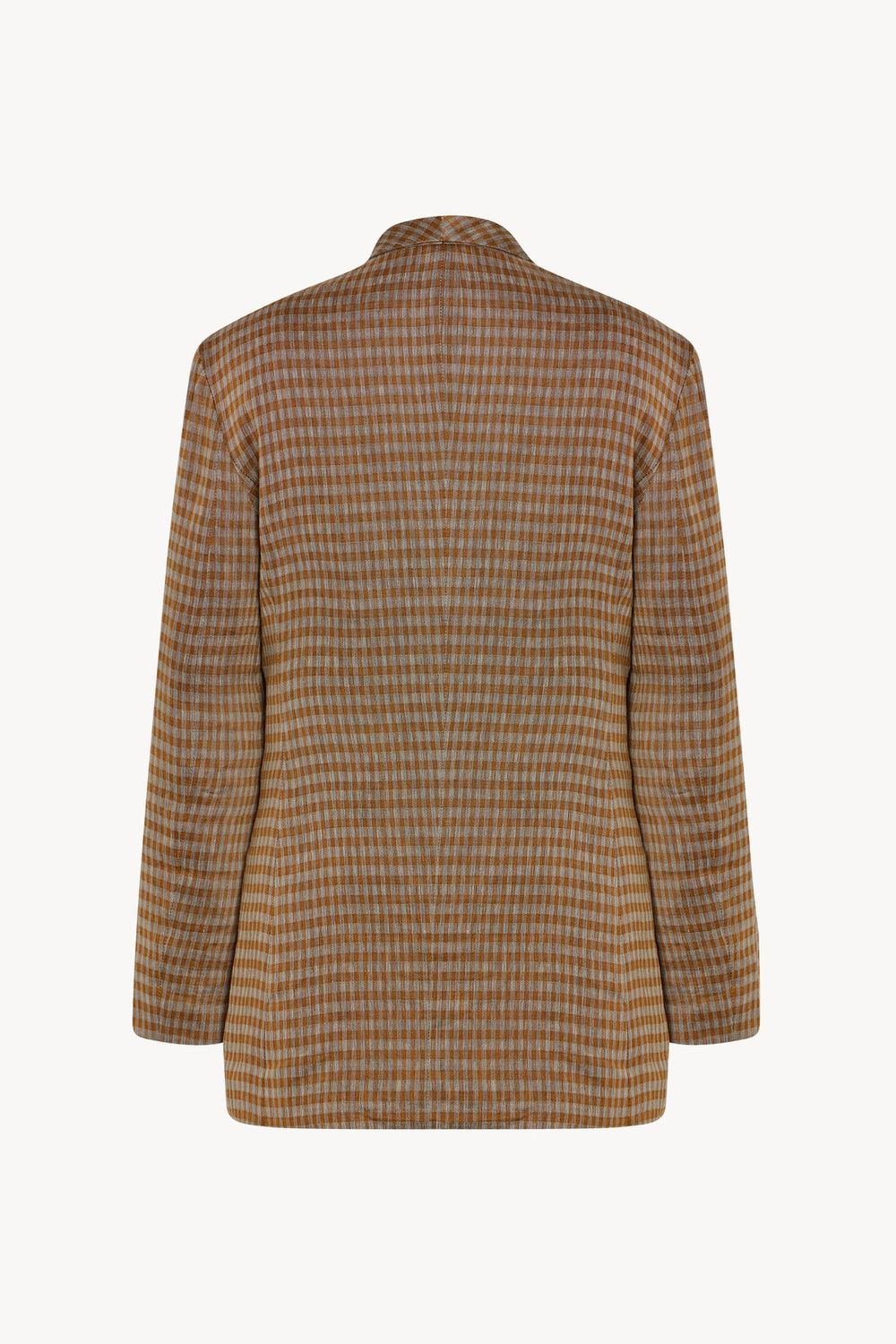 THE ROW Multicolor Check Blazer