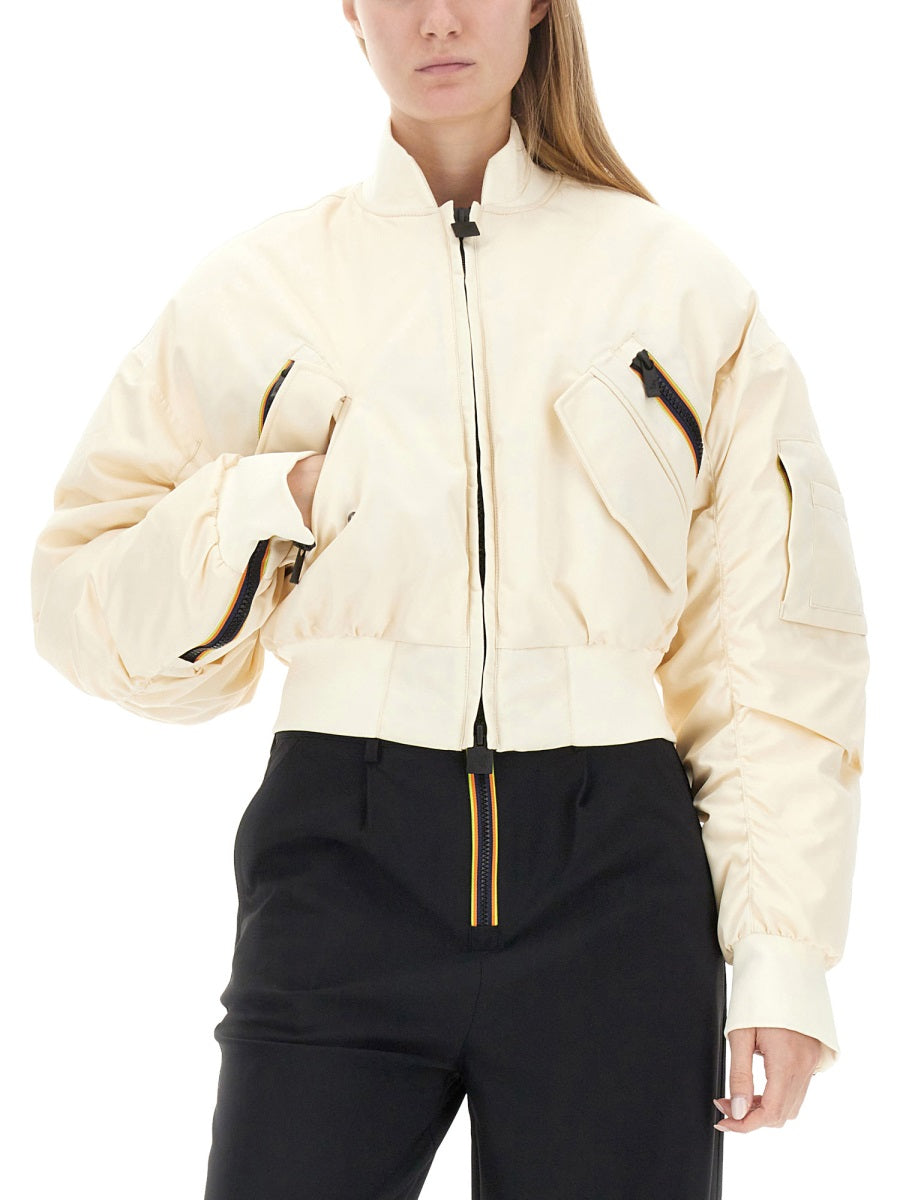 K-WAY Cropped Mini Jacket for Women - FW23