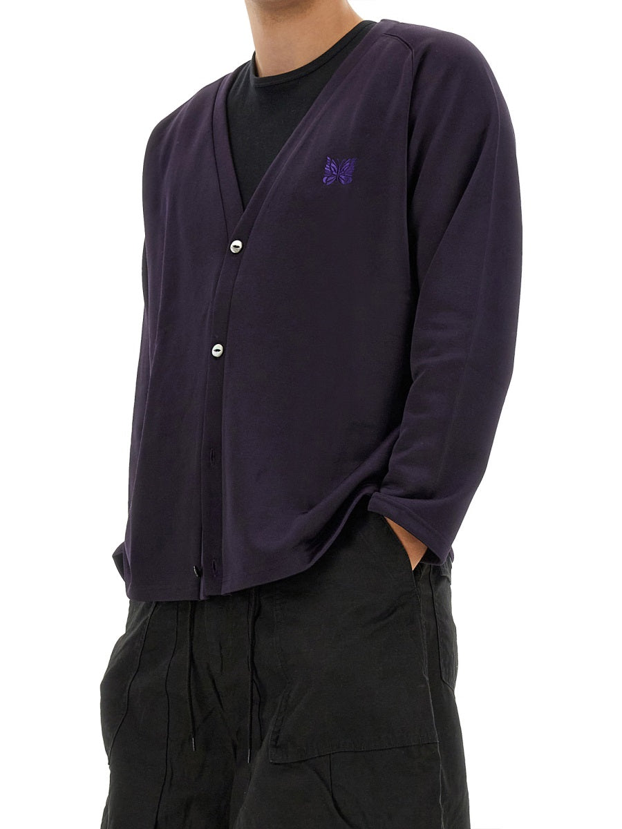 NEEDLES V-Neck Cardigan - Regular Fit, Size L