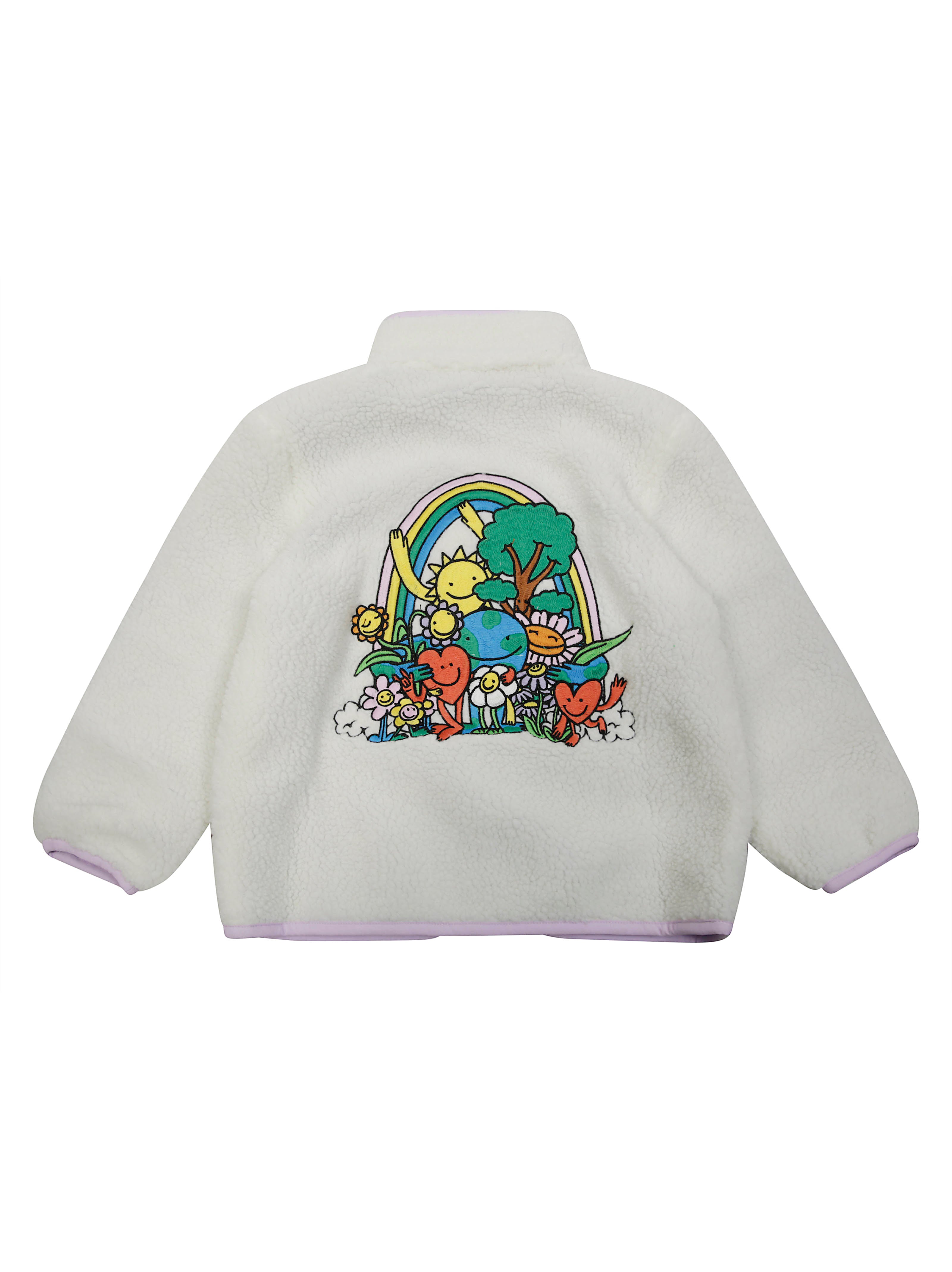 STELLA MC CARTNEY JUNIOR Junior Teddy Jacket with Character Print