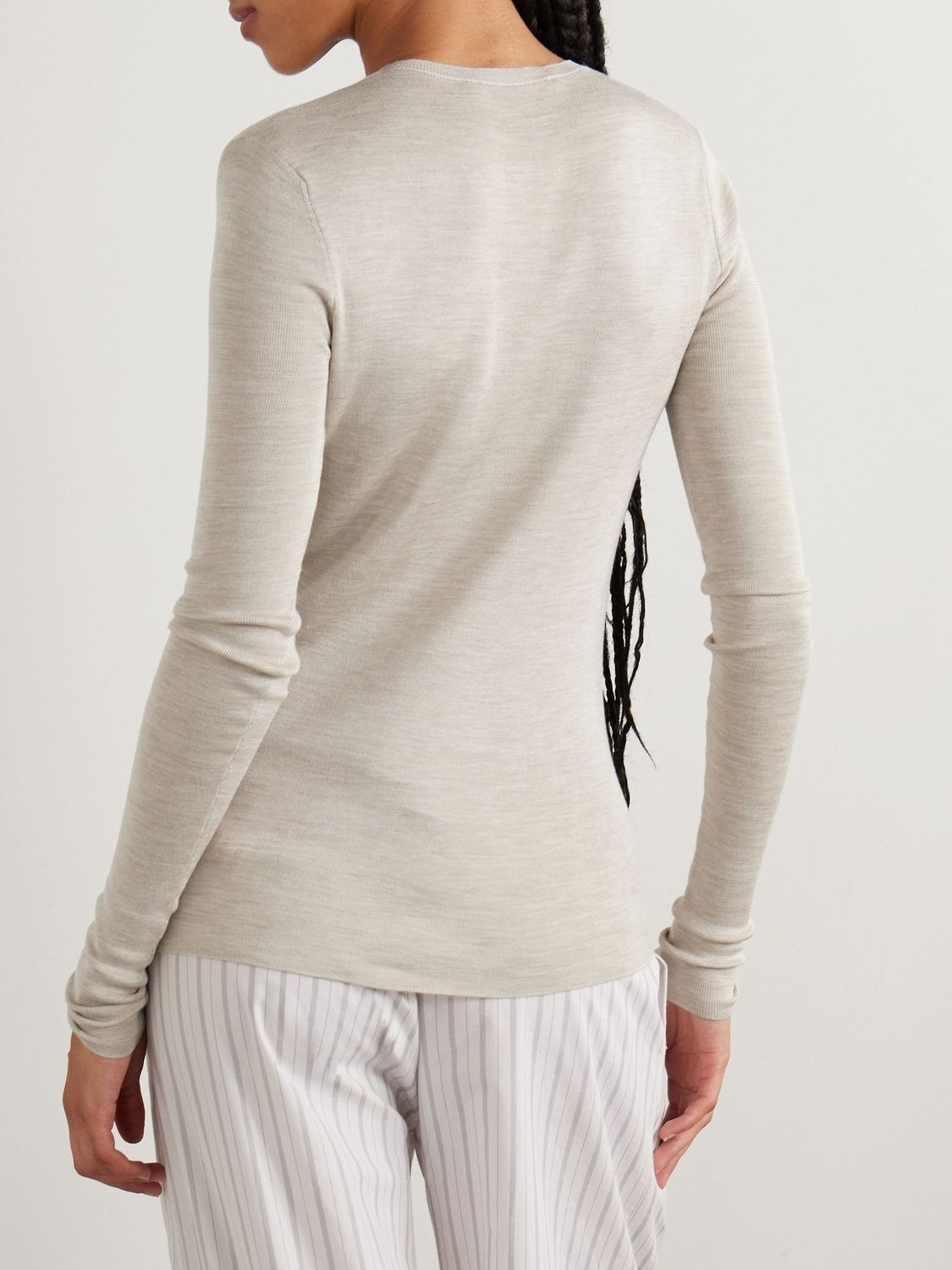 THE ROW Josette Silk Cardigan for Women