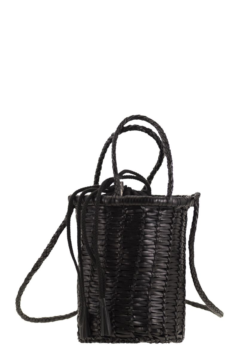 DRAGON DIFFUSION Sophisticated Leather Handbag - Mini Size
