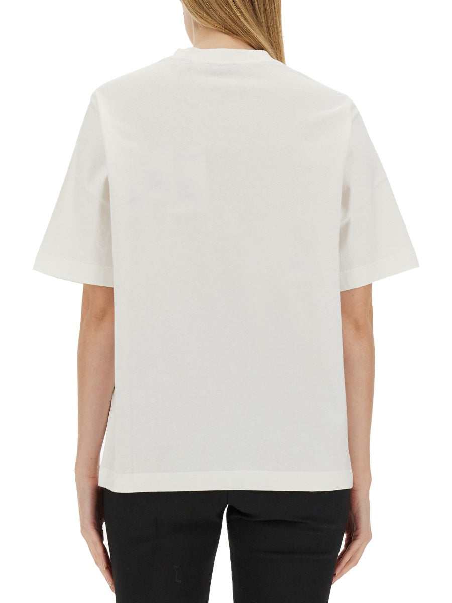 BURBERRY Stretch Cotton T-Shirt for Women