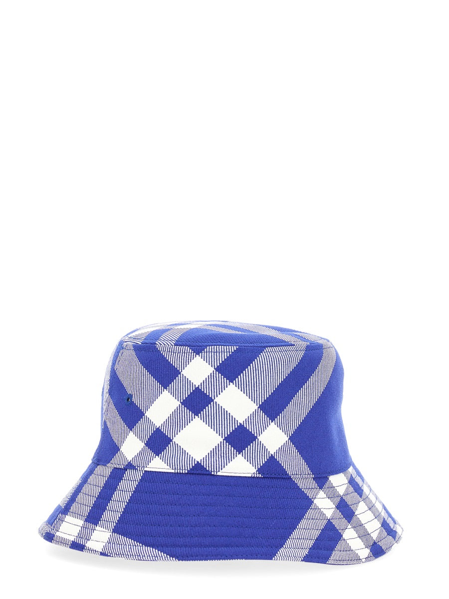 BURBERRY Checked Bucket Hat