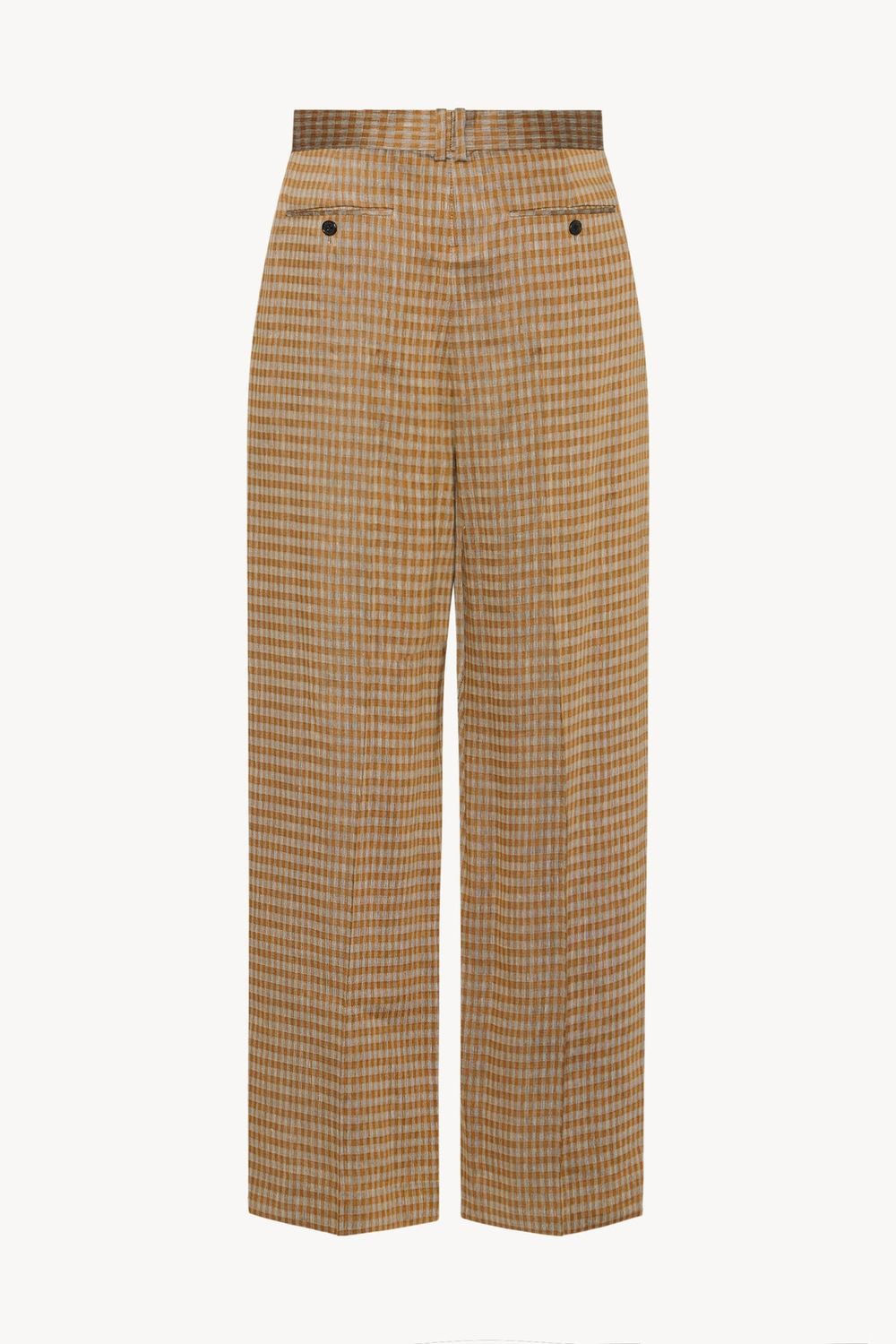 THE ROW Sherry Pants with Multicolor Folds