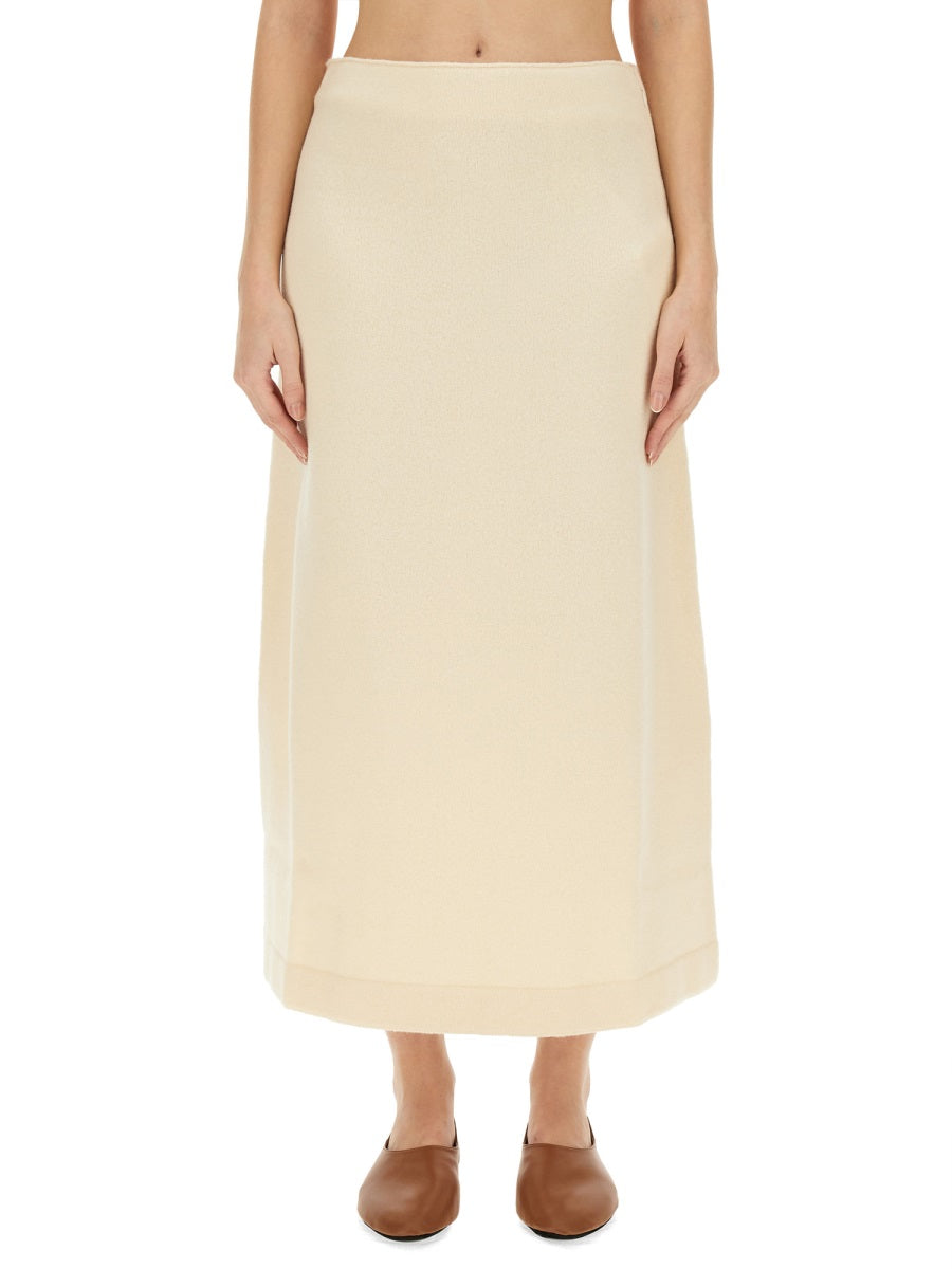 JIL SANDER Sophisticated Midi Skirt - Regular Fit Size 38