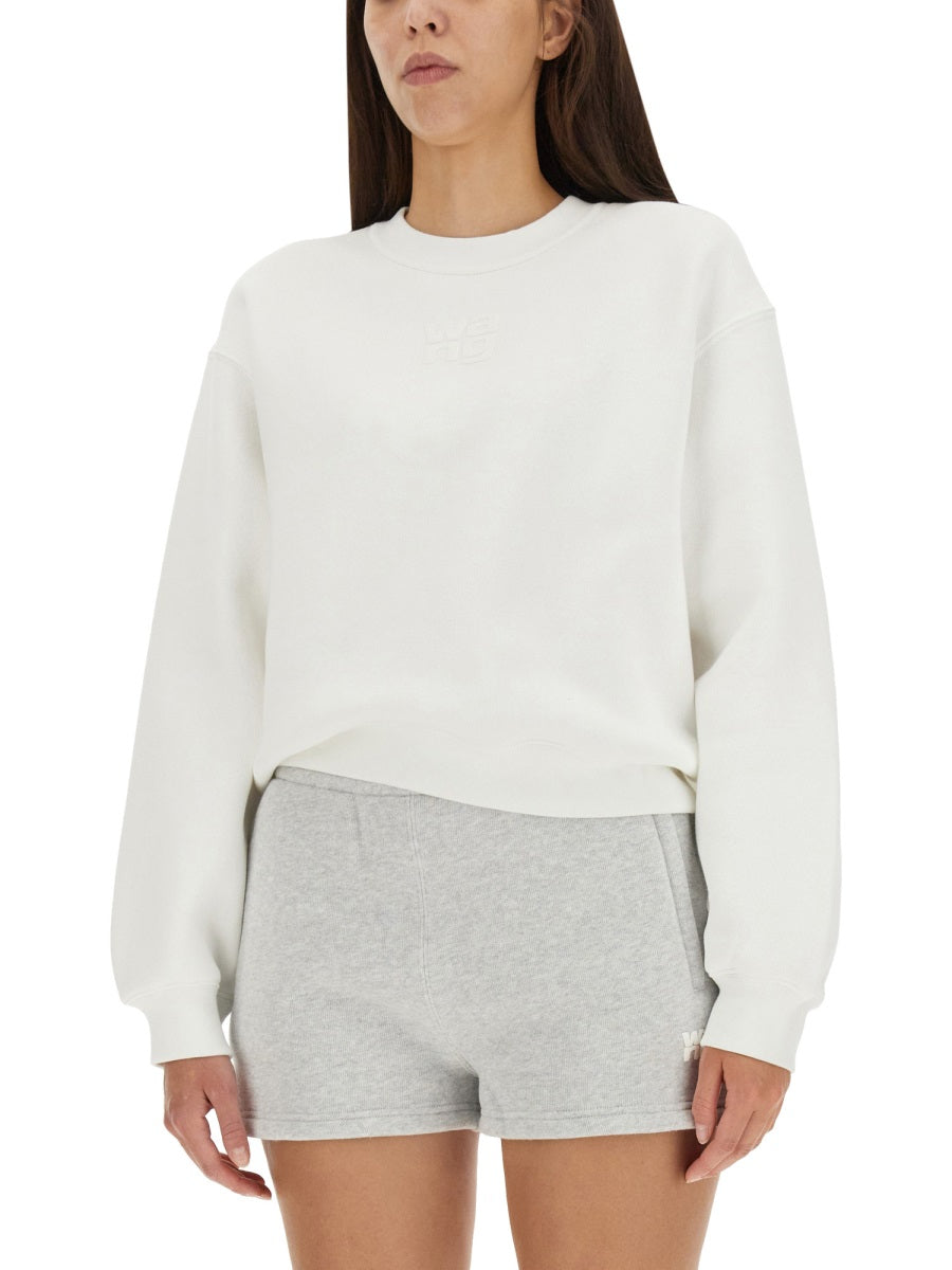 ALEXANDERWANG.T Essential Oversize Sweatshirt - Women's Size S