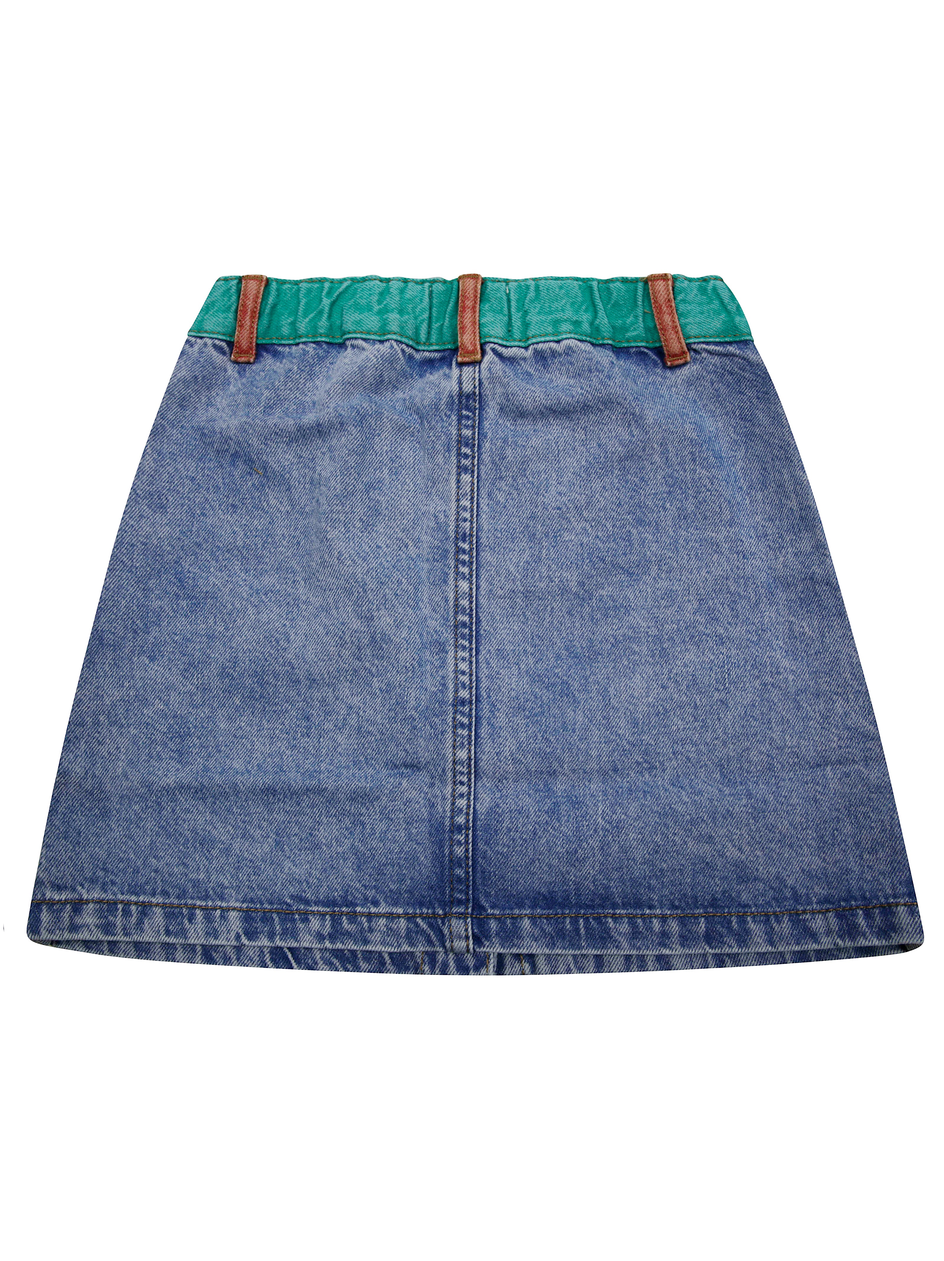 BOBO CHOSES Mini Color Block Skirt