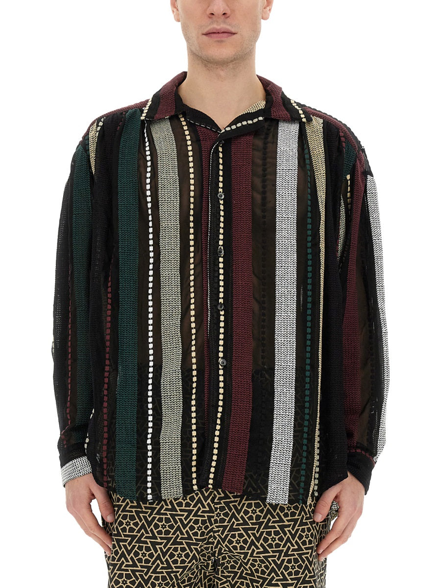 AïE Elevated Chiffon Shirt - Size L