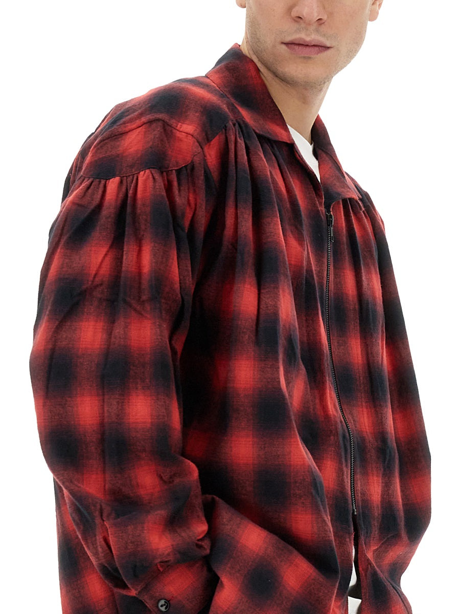 AïE Men's Classic Plaid Shirt - Size L