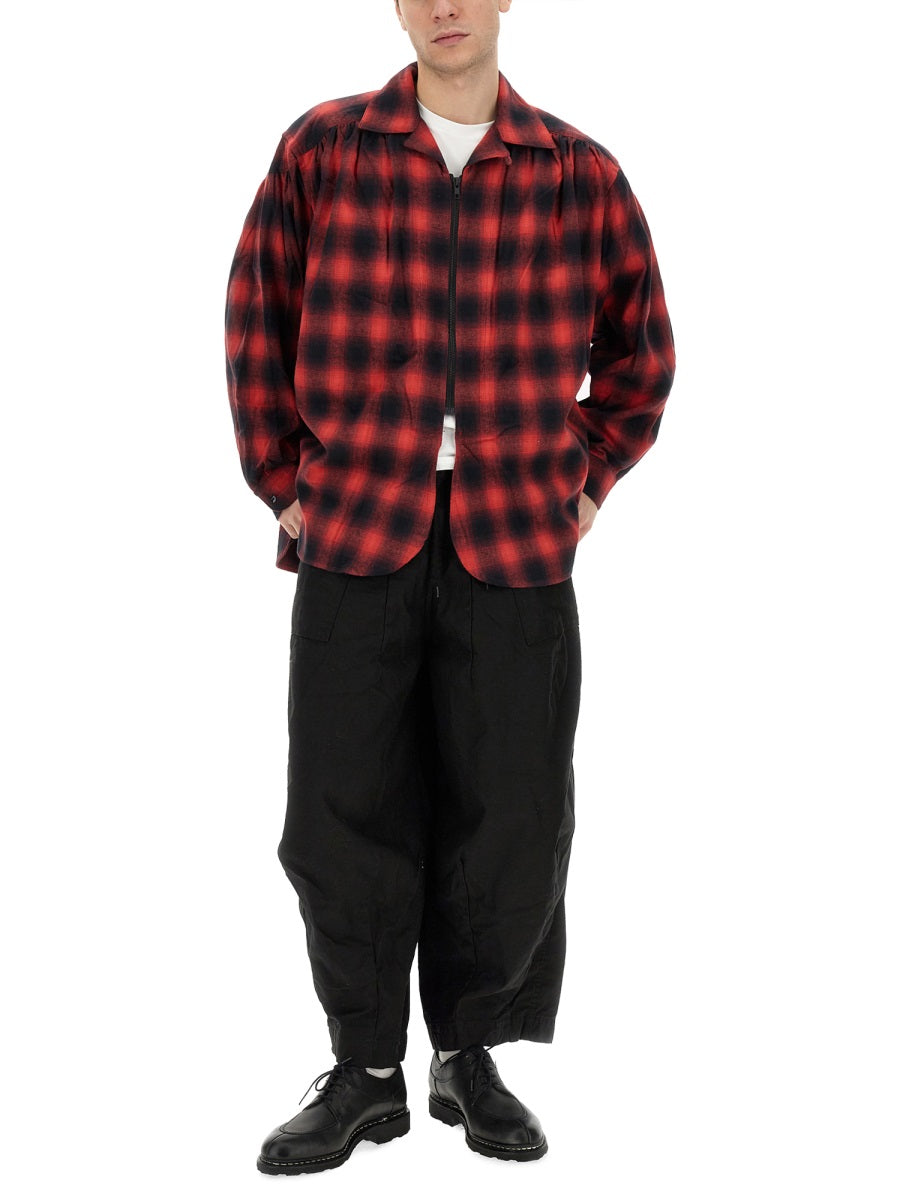 AïE Men's Classic Plaid Shirt - Size L