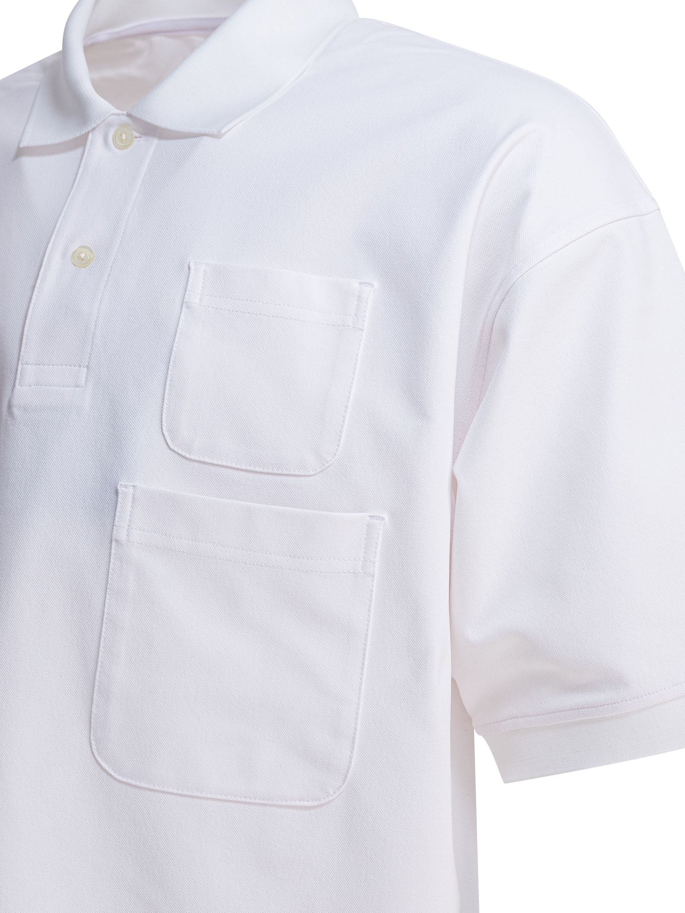 DAIWA PIER 39 Oversized Fit Polo Shirt with Two Pockets