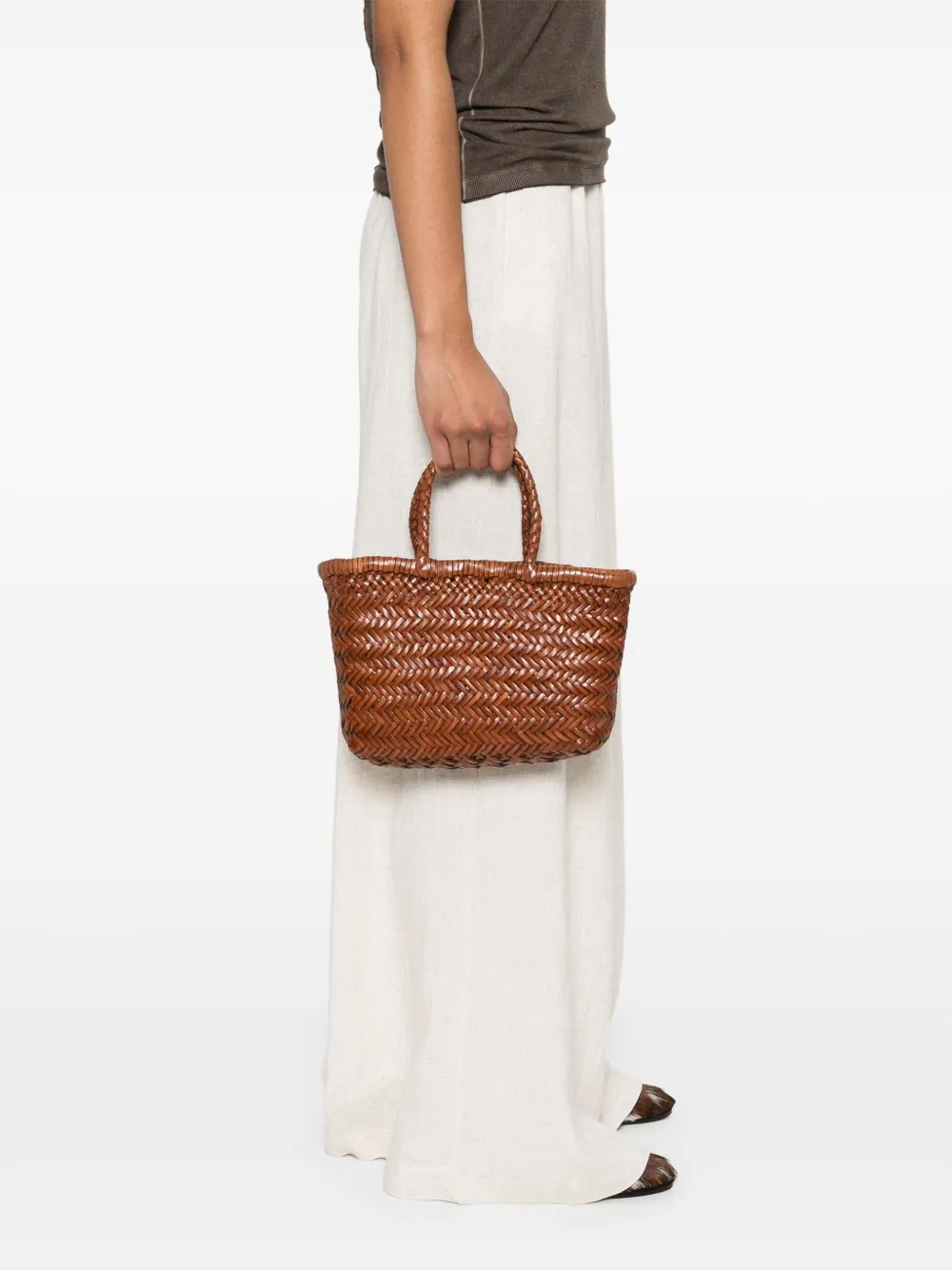 DRAGON DIFUSSION Mini Flat Gora Tote Handbag