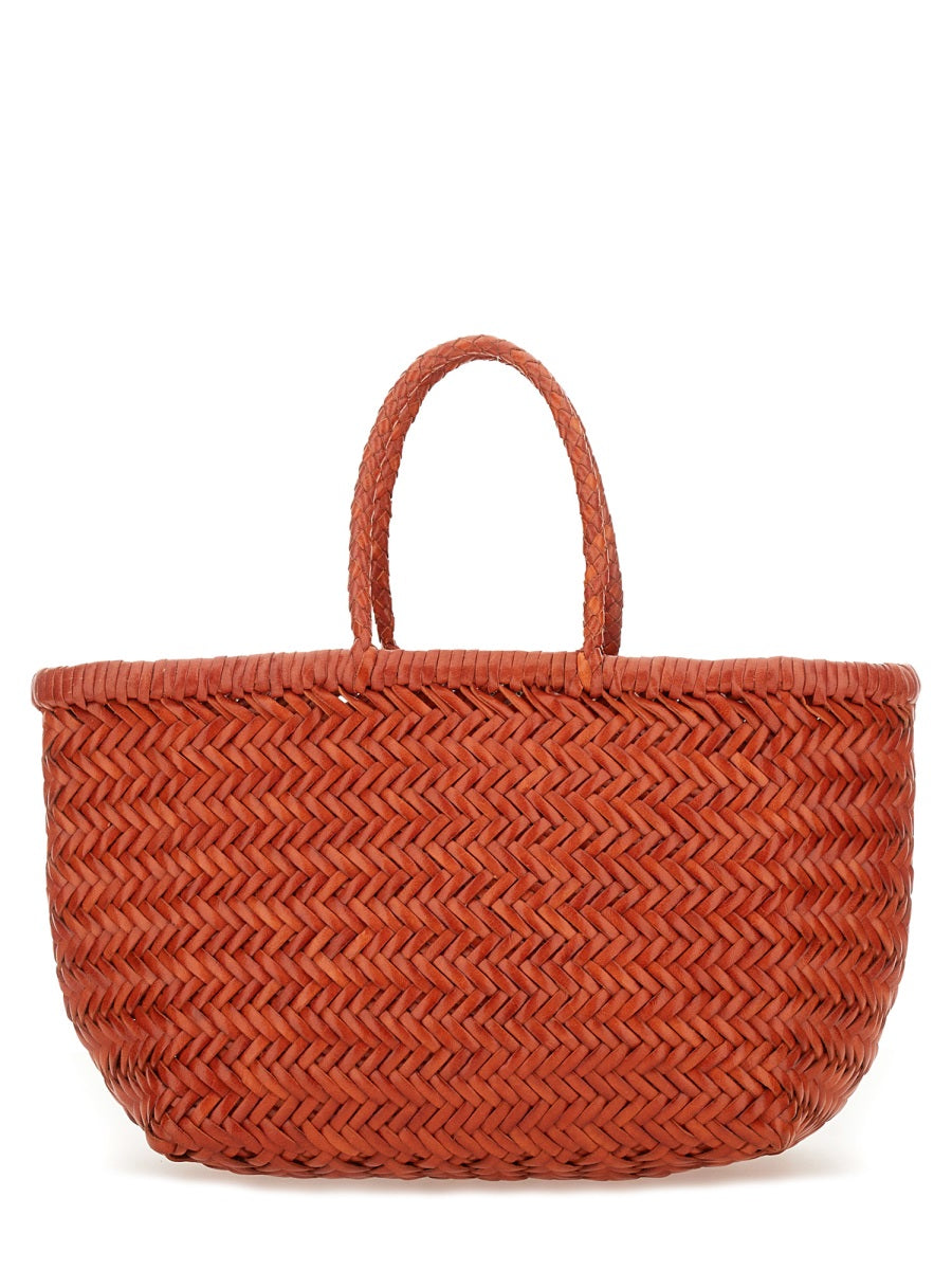 DRAGON Mini Hand-Woven Leather Handbag - Spacious Design