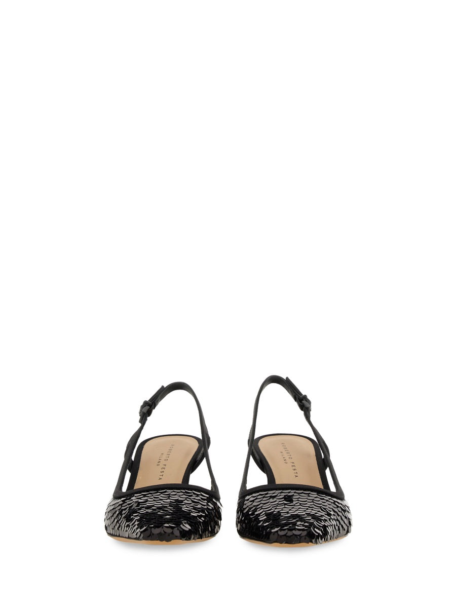 ROBERTO FESTA Mini Slingback Heels