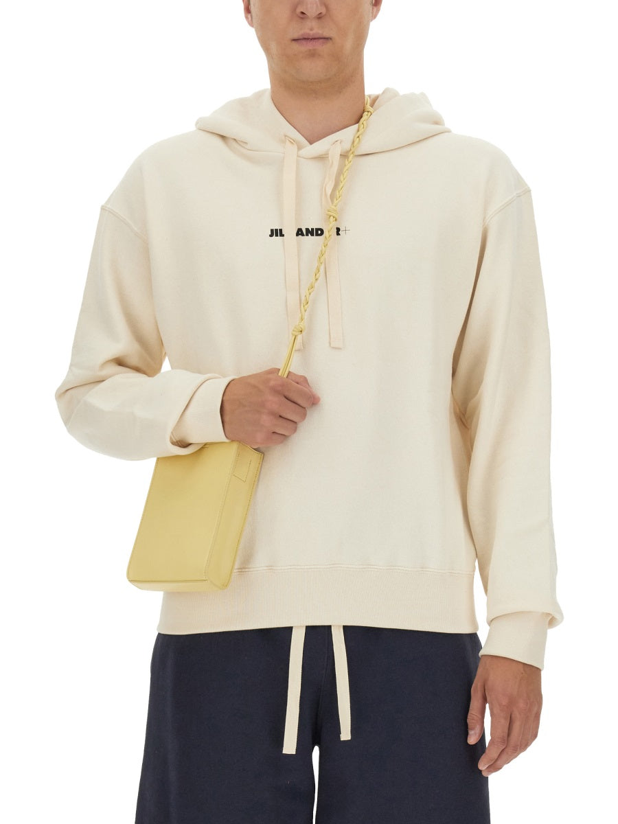 JIL SANDER Signature Logo Sweatshirt - Regular Fit