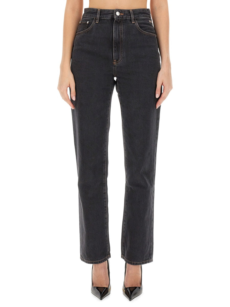 GCDS Classic High-Waisted Denim Jeans - Size 27