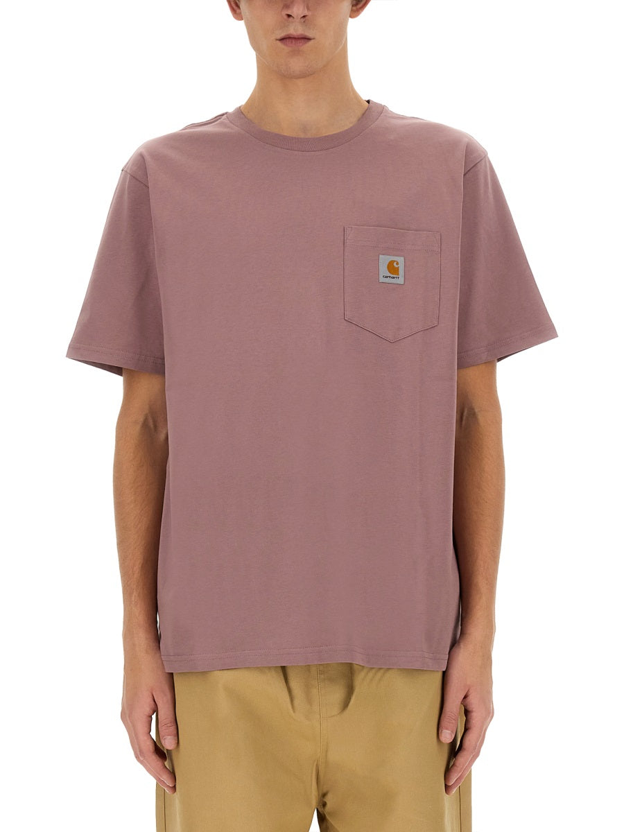 CARHARTT WIP Men's Regular Fit Pocket T-Shirt - Size L