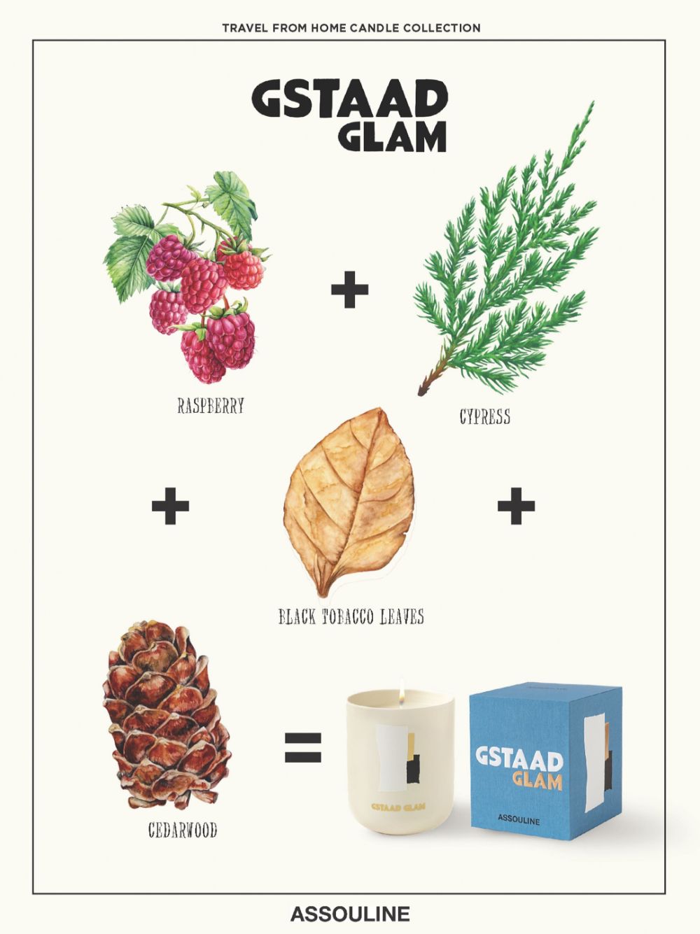 ASSOULINE Glamorous Travel Candle - 319G