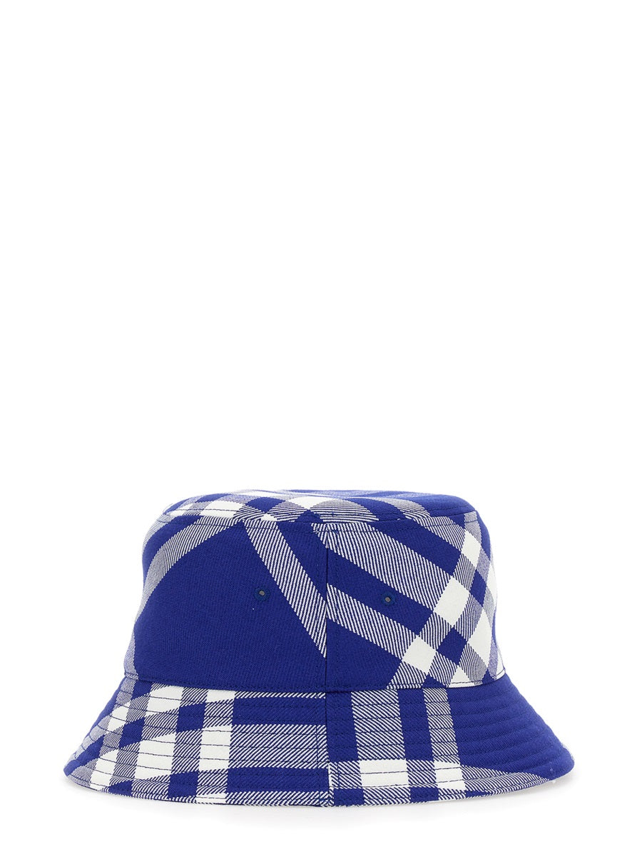 BURBERRY Checked Bucket Hat