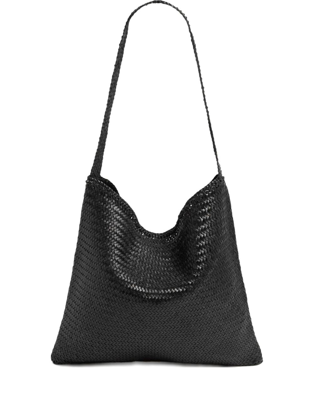 DRAGON DIFUSSION Handwoven Tote Handbag - Dimensions: W 39 x H 36 x D 0.5 CM