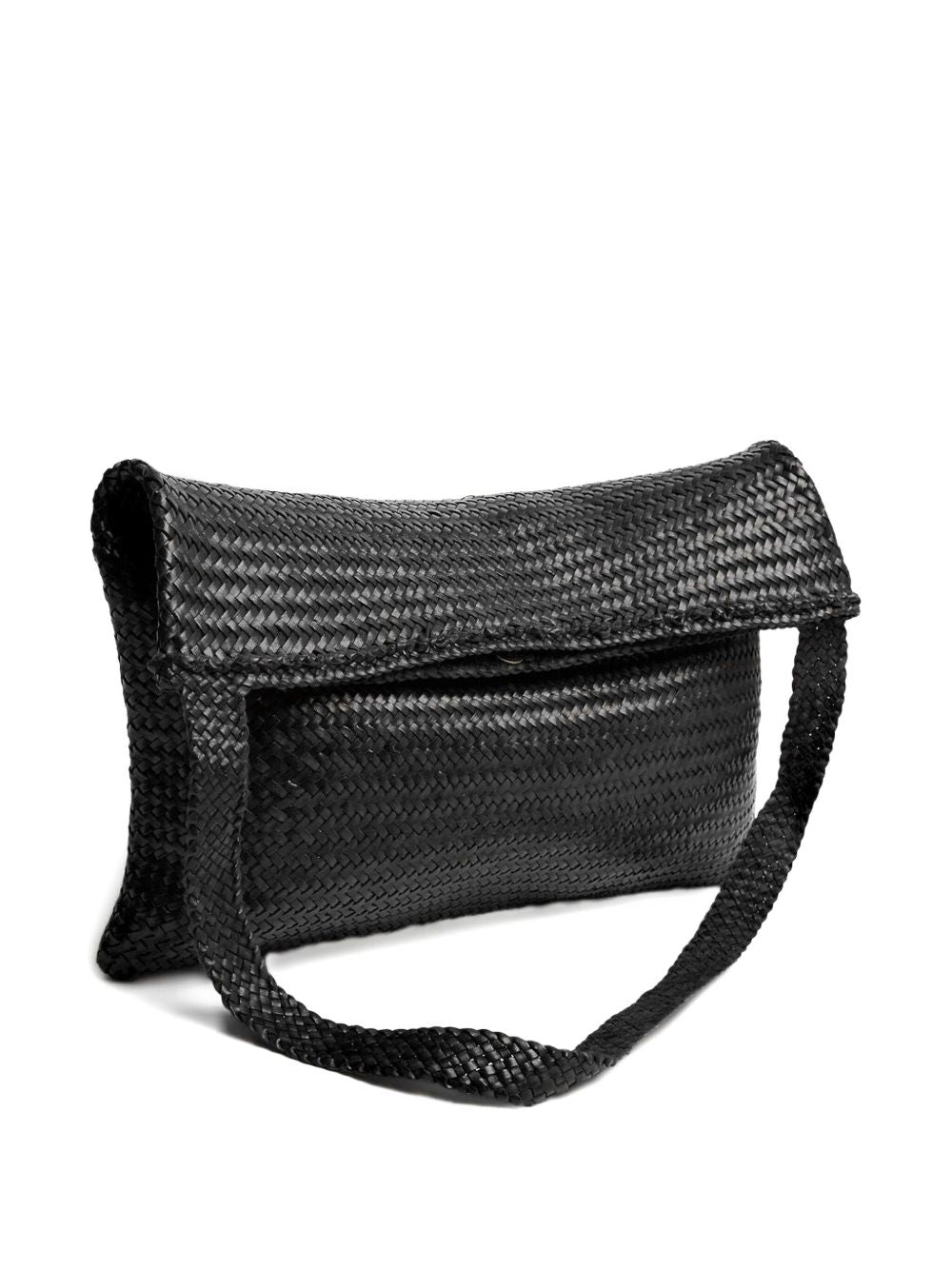 DRAGON DIFUSSION Handwoven Tote Handbag - Dimensions: W 39 x H 36 x D 0.5 CM