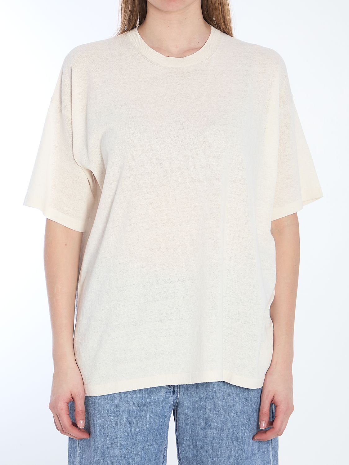 THE ROW Lightweight Short-Sleeve Crewneck T-Shirt - Size S