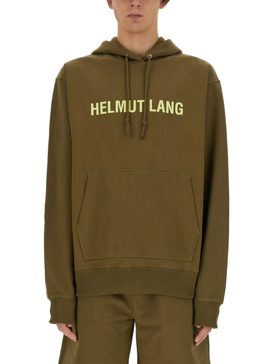 HELMUT LANG Men's Regular Fit Logo Sweatshirt - SS24